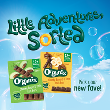 Load image into Gallery viewer, Organix Apple & Date Fruit Bars Toddler Snacks Multipack 6x17g 12 months+
