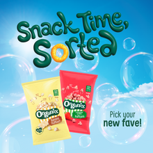 Load image into Gallery viewer, Organix Strawberry Puffcorn Toddler Snacks Multipack 4x10g 12 months+