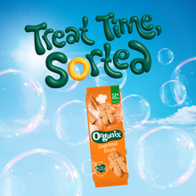 Load image into Gallery viewer, Organix Gingerbread Men Biscuits Toddler Snacks 135g 12 months+