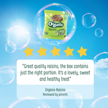 Load image into Gallery viewer, Organix Mini Organic Raisin Snack Boxes Toddler Snacks Multipack 12x14g 12 months+