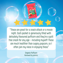 Load image into Gallery viewer, Organix Strawberry Puffcorn Toddler Snacks Multipack 4x10g 12 months+