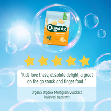 Load image into Gallery viewer, Organix Multigrain Quackers Toddler Snacks Multipack 80g 12 months+