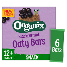 Load image into Gallery viewer, Blackcurrant Organic Soft Oat Snack Bars Multipack Case 6x(6x23g)
