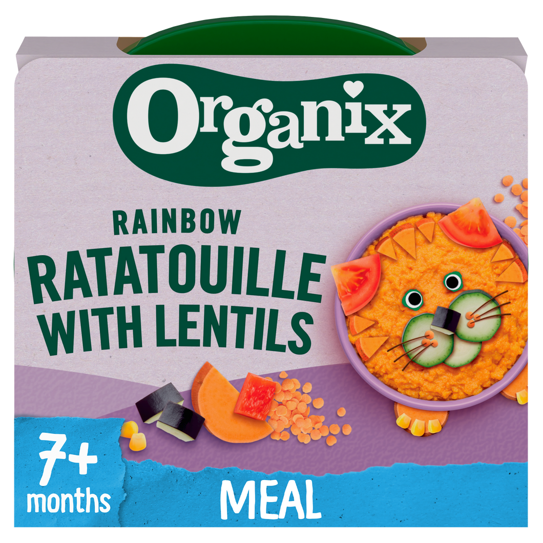 Rainbow Ratatouille With Lentils (130g)