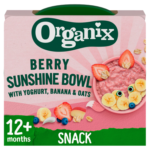 Berry Sunshine Bowl With Yoghurt, Banana & Oats (120g)