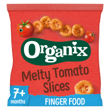 Load image into Gallery viewer, Organix Melty Organic Tomato Slices Baby Puffs 20g 7 months+