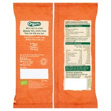 Load image into Gallery viewer, Organix Strawberry Weaning Wands Organic Baby Puffs 25g 6 months+