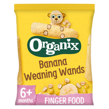 Load image into Gallery viewer, Organix Banana Weaning Wands 25g
