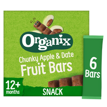 Load image into Gallery viewer, Apple &amp; Date Chunky Fruit Bars (6 pack)
