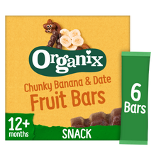 Load image into Gallery viewer, Banana &amp; Date Chunky Fruit Bars
