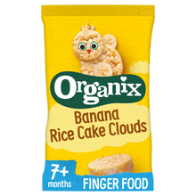 Load image into Gallery viewer, Organix Banana Rice Cake Clouds 40g
