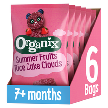 Load image into Gallery viewer, Organix Summer Fruits Rice Cake Clouds Case
