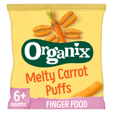 Load image into Gallery viewer, Organix Melty Organic Carrot Baby Puffs 20g 6 months+