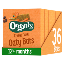 Load image into Gallery viewer, Carrot Cake Organic Soft Oat Snack Bars Multipack Case 6x(6x23g)