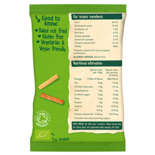 Load image into Gallery viewer, Organix Melty Veggie Sticks Organic Baby Puffs Multipack 4x15g 7 months+
