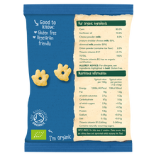 Load image into Gallery viewer, Organix Cheese & Onion Gruffalo Claws Toddler Snack Multipack 4x15g 12 months+
