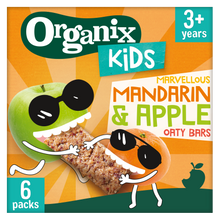 Load image into Gallery viewer, Organix KIDS Marvellous Mandarin & Apple Oaty Bars Multipack Case