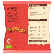 Load image into Gallery viewer, Organix Melty Organic Tomato Slices Baby Puffs 20g 7 months+