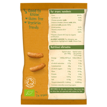 Load image into Gallery viewer, Organix Cheese & Herb Organic Baby Puffs Multipack 4x15g 10 months+