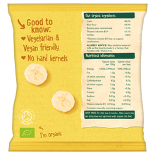 Load image into Gallery viewer, Organix Banana Puffcorn Toddler Snacks Multipack 4x10g 12 months+