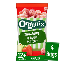 Load image into Gallery viewer, Organix Strawberry &amp; Apple Puffcorn Case
