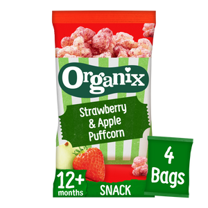 Organix Strawberry & Apple Puffcorn Case