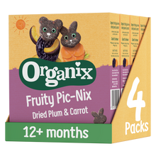 Load image into Gallery viewer, Organix Fruity Pic-Nix Dried Plum &amp; Carrot Case
