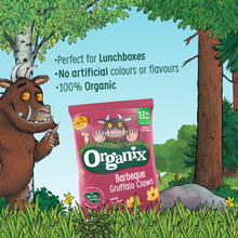 Load image into Gallery viewer, Organix BBQ Gruffalo Claws Toddler Snack Multipack 4x15g 12 months+
