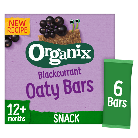 Organix Blackcurrant Organic Soft Oat Snack Bars Multipack
