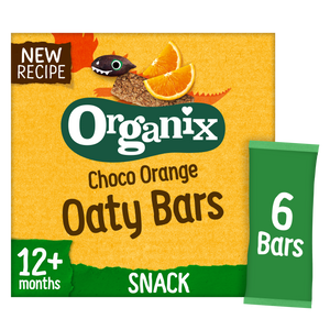Organix Choco Orange Organic Soft Oat Snack Bars Multipack