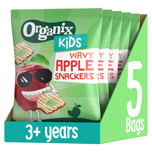 Organix KIDS Wavy Apple Snackers Case (5x15g)