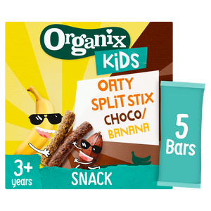 Organix KIDS Oaty Split Stix Choco Banana Bars (5x23g)