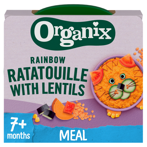 Rainbow Ratatouille With Lentils (130g)