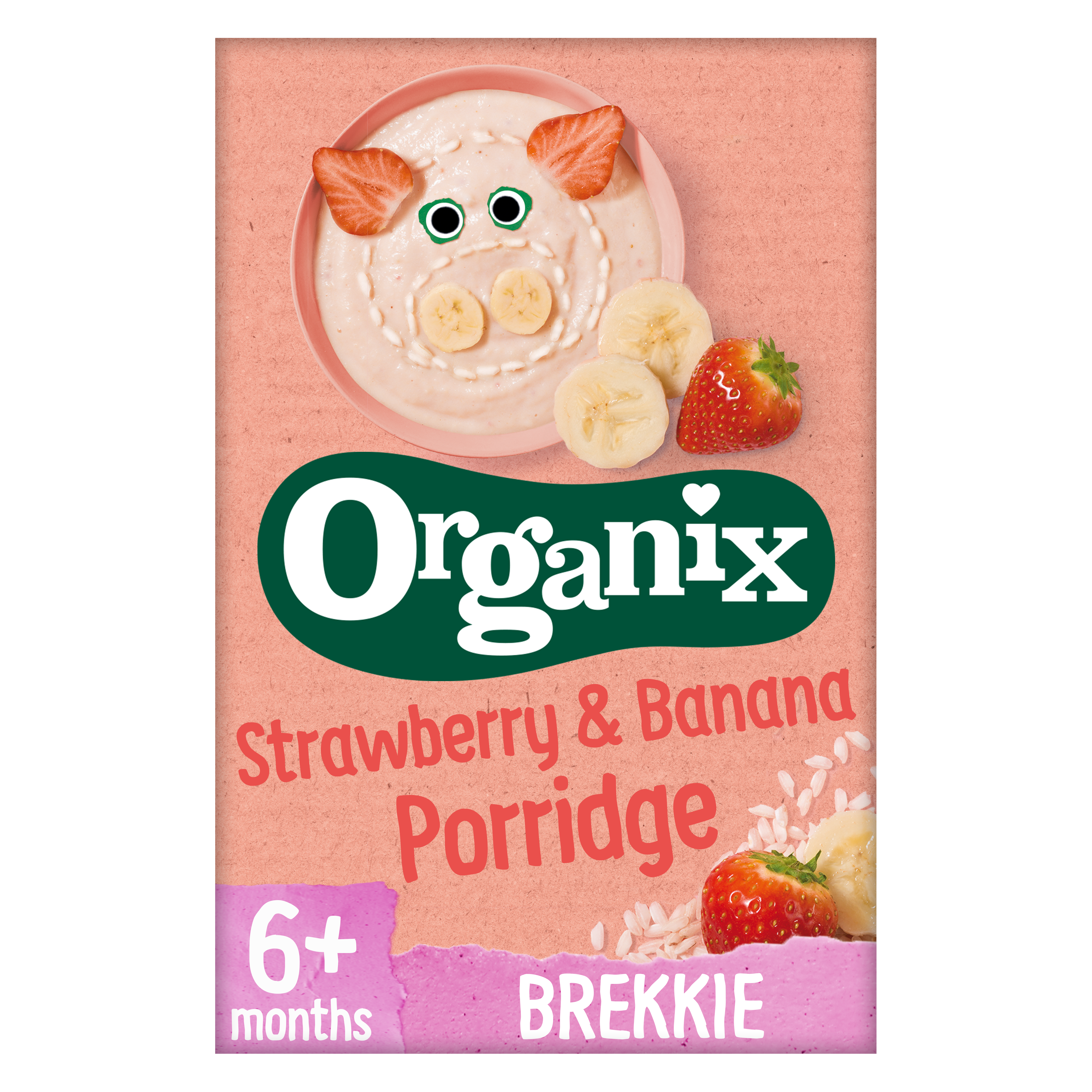 Organix banana and plum hot sale porridge