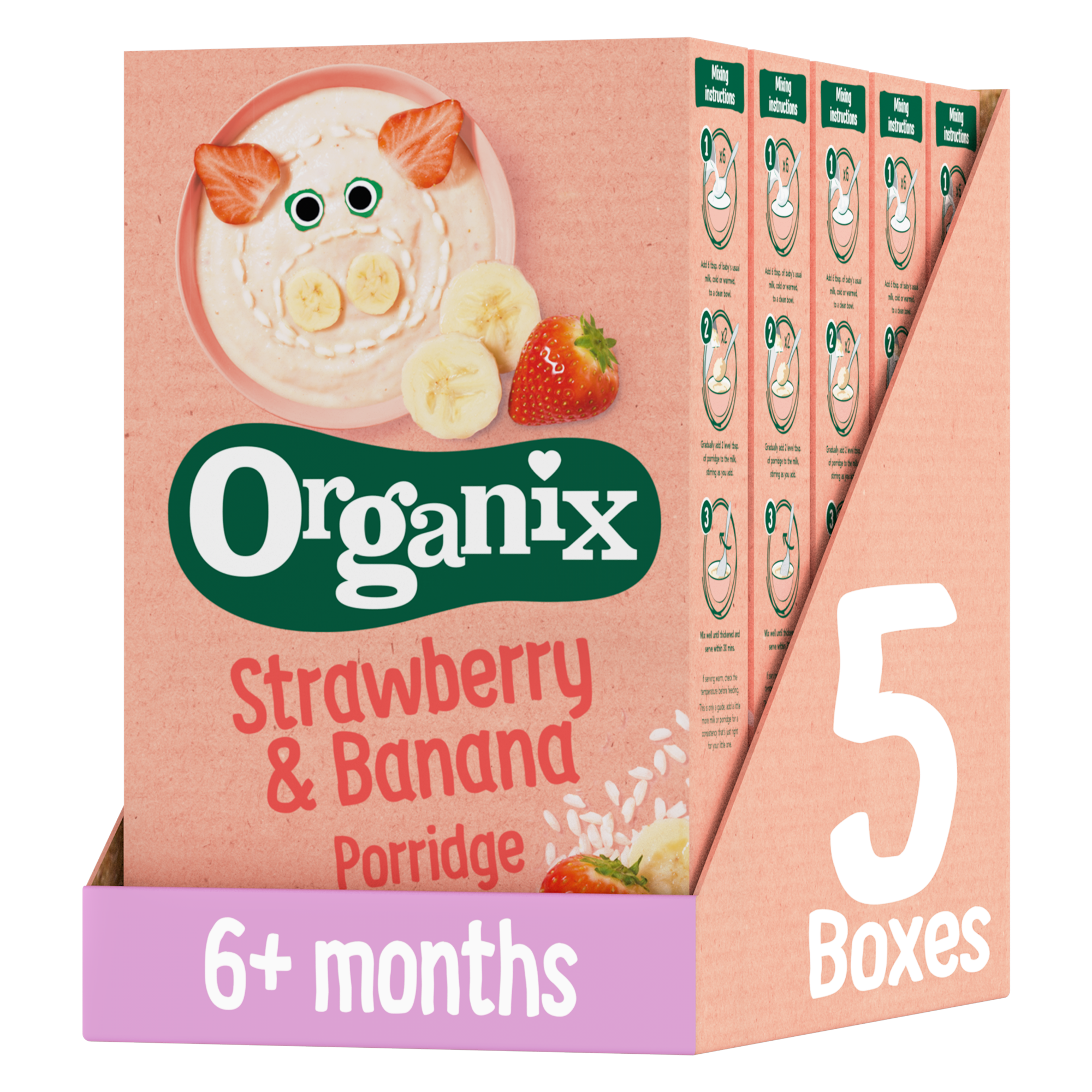 Strawberry Banana Porridge Case