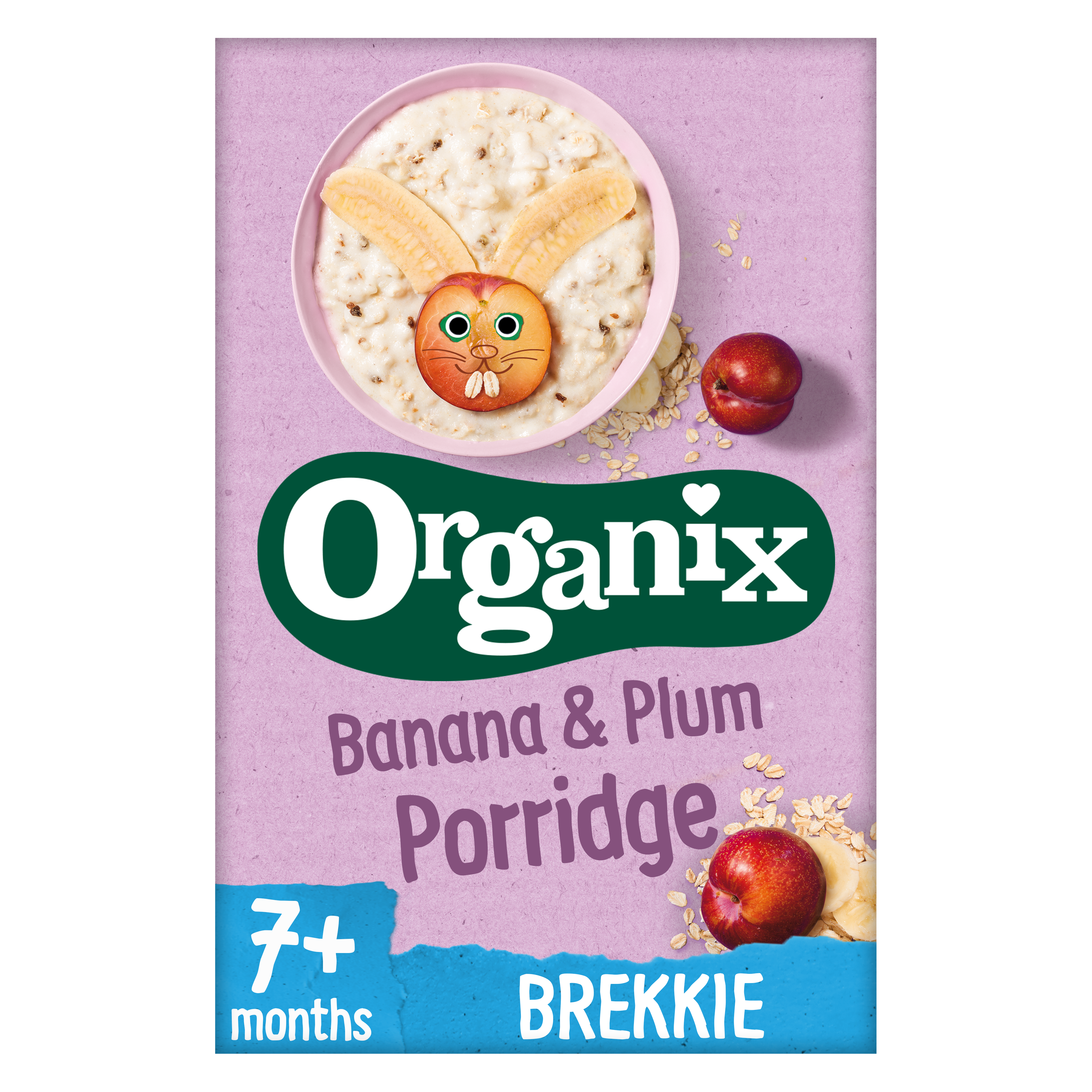 Banana Plum Baby Porridge Organic Baby Cereal Organix Shop