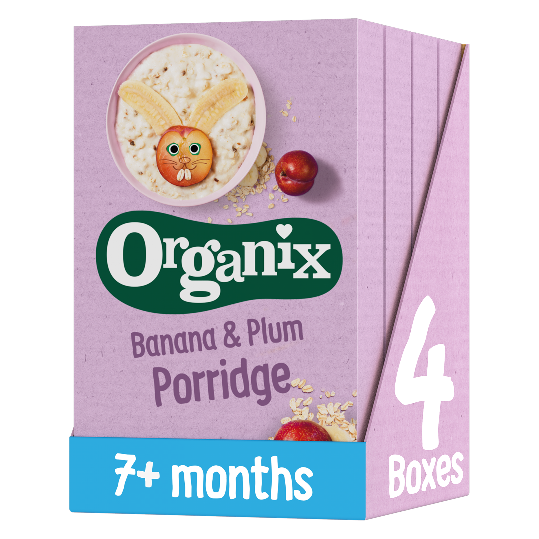 Banana Plum Baby Porridge Organic Baby Cereal Organix Shop