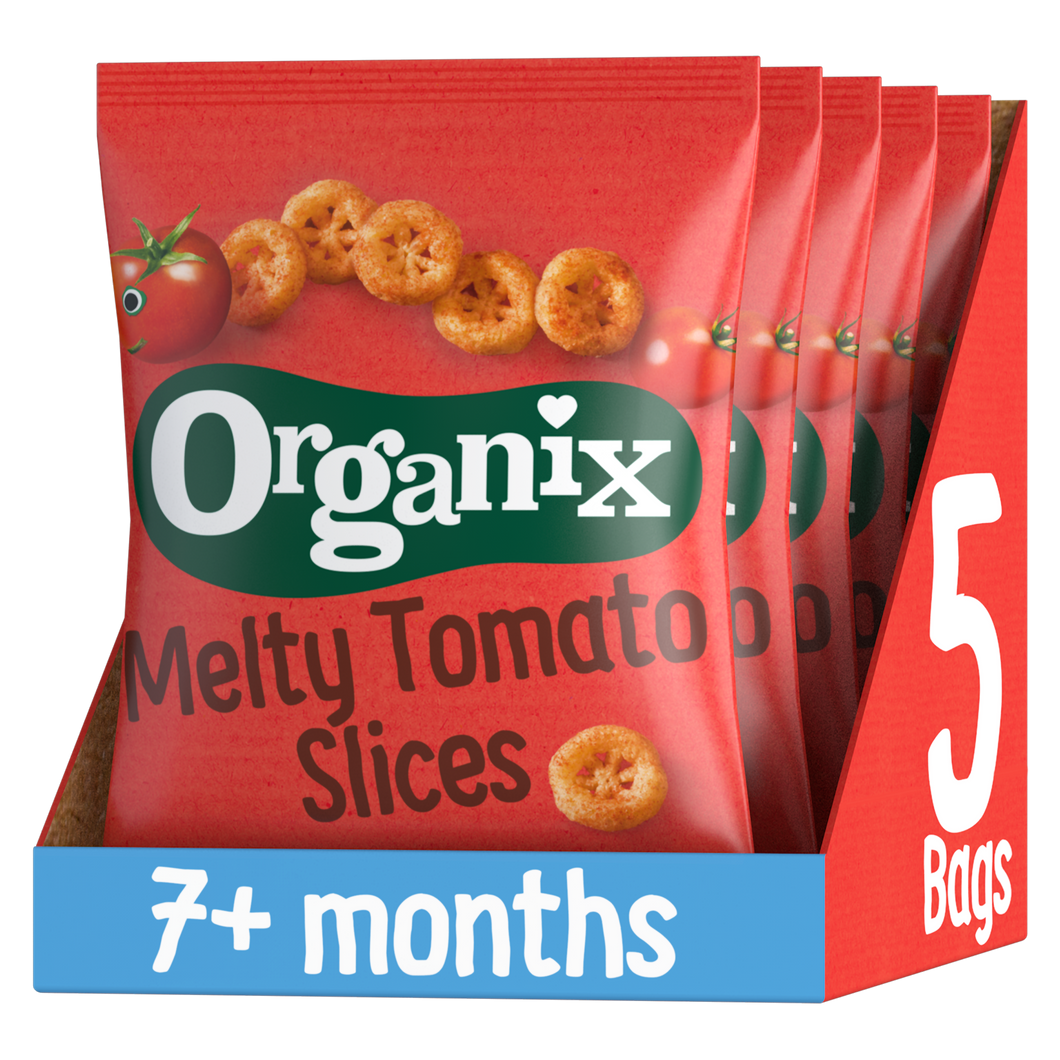 Melty Tomato Slices Corn Puffs Case (5x20g)