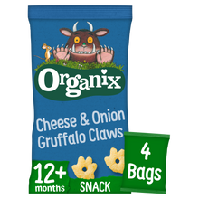 Load image into Gallery viewer, Cheese &amp; Onion Gruffalo Claws Snack Multipack
