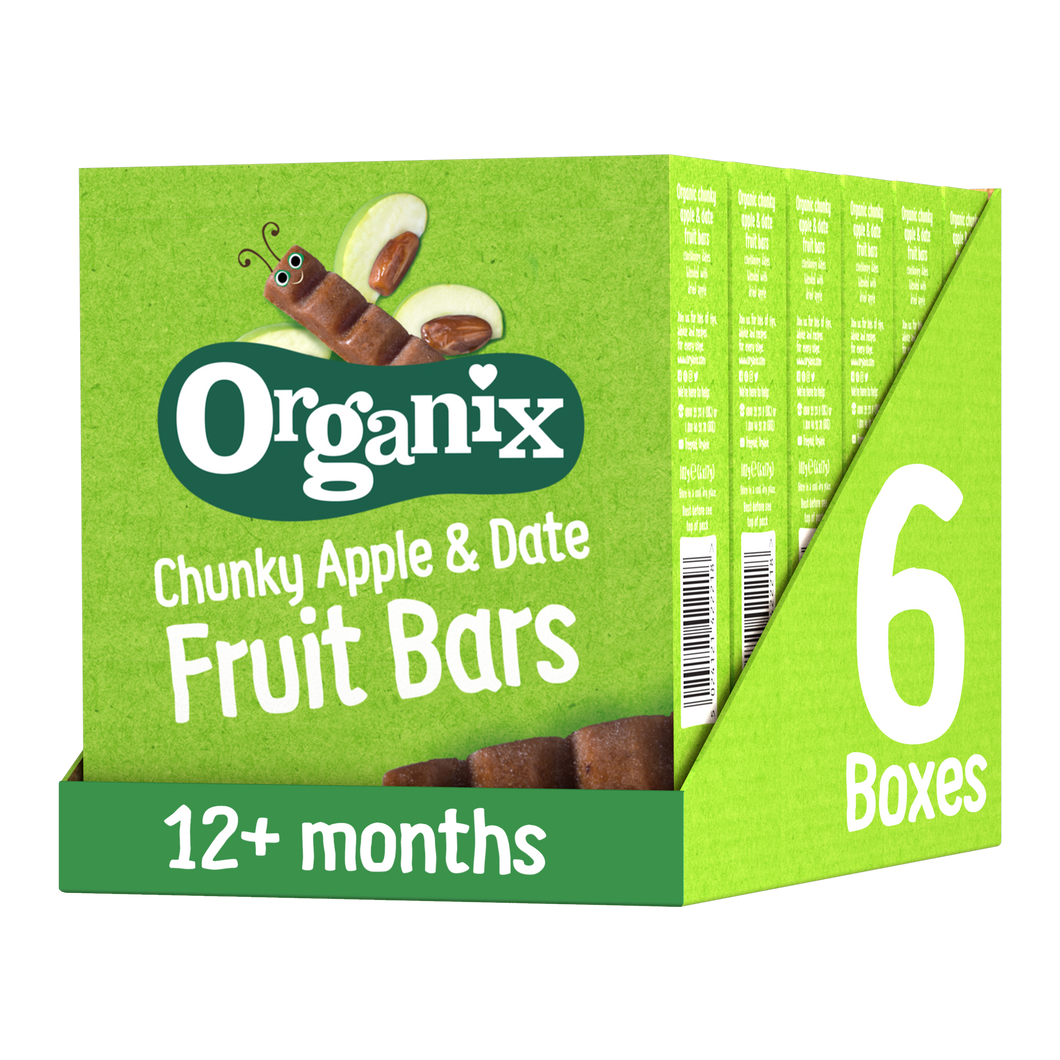 Apple & Date Chunky Fruit Bars Multipack Case