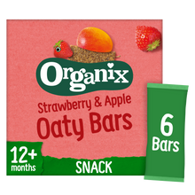Load image into Gallery viewer, Strawberry &amp; Apple Soft Oaty Bars
