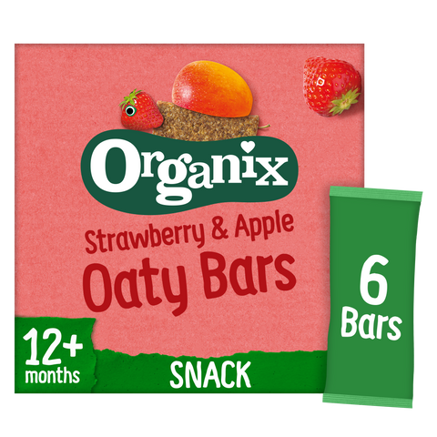 Strawberry & Apple Soft Oaty Bars