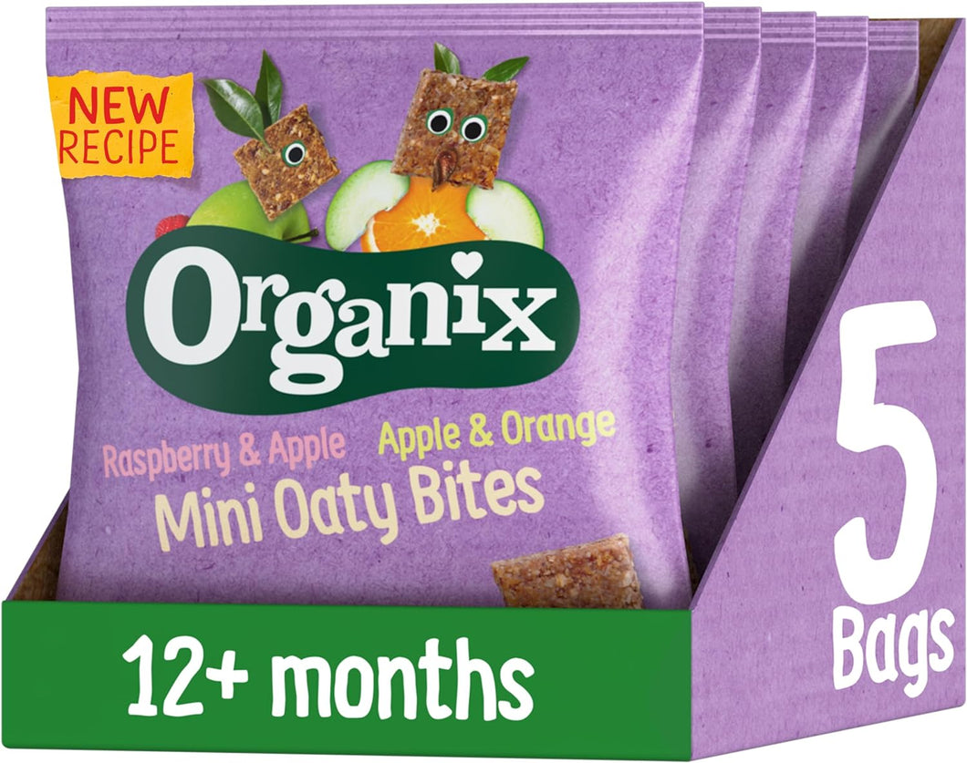 Mini Organic Oat Toddler Snack Bar Bites Case (5x110g)