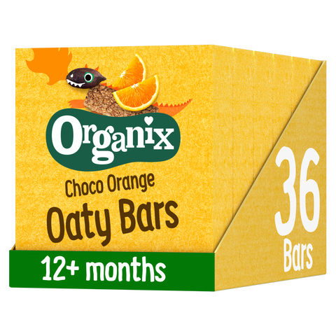 Choco Orange Organic Soft Oat Snack Bars Multipack Case 6x(6x23g)