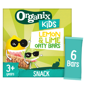 Organix KIDS Luscious Lemon & Lime Oaty Bars (6x23g)