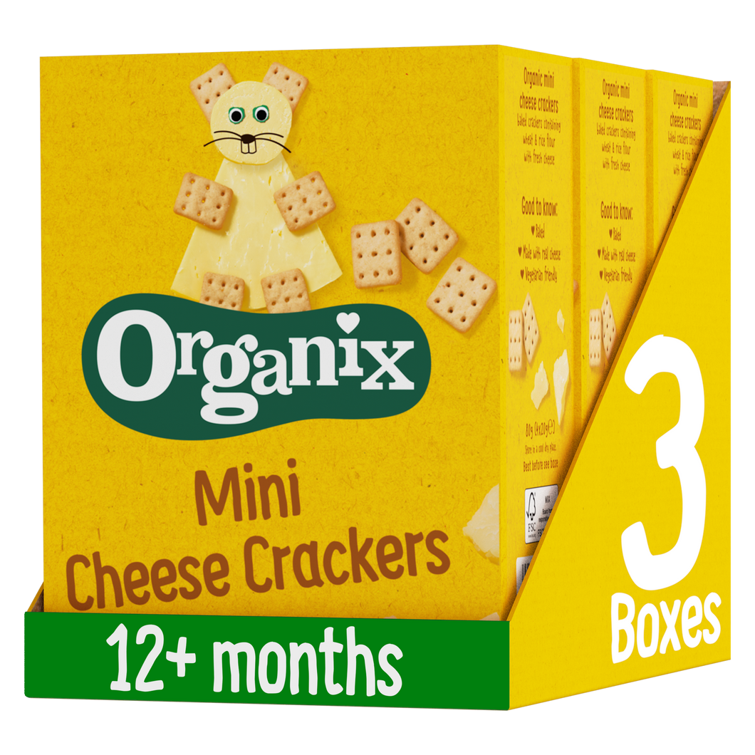 Mini Cheese Crackers Multipack Case