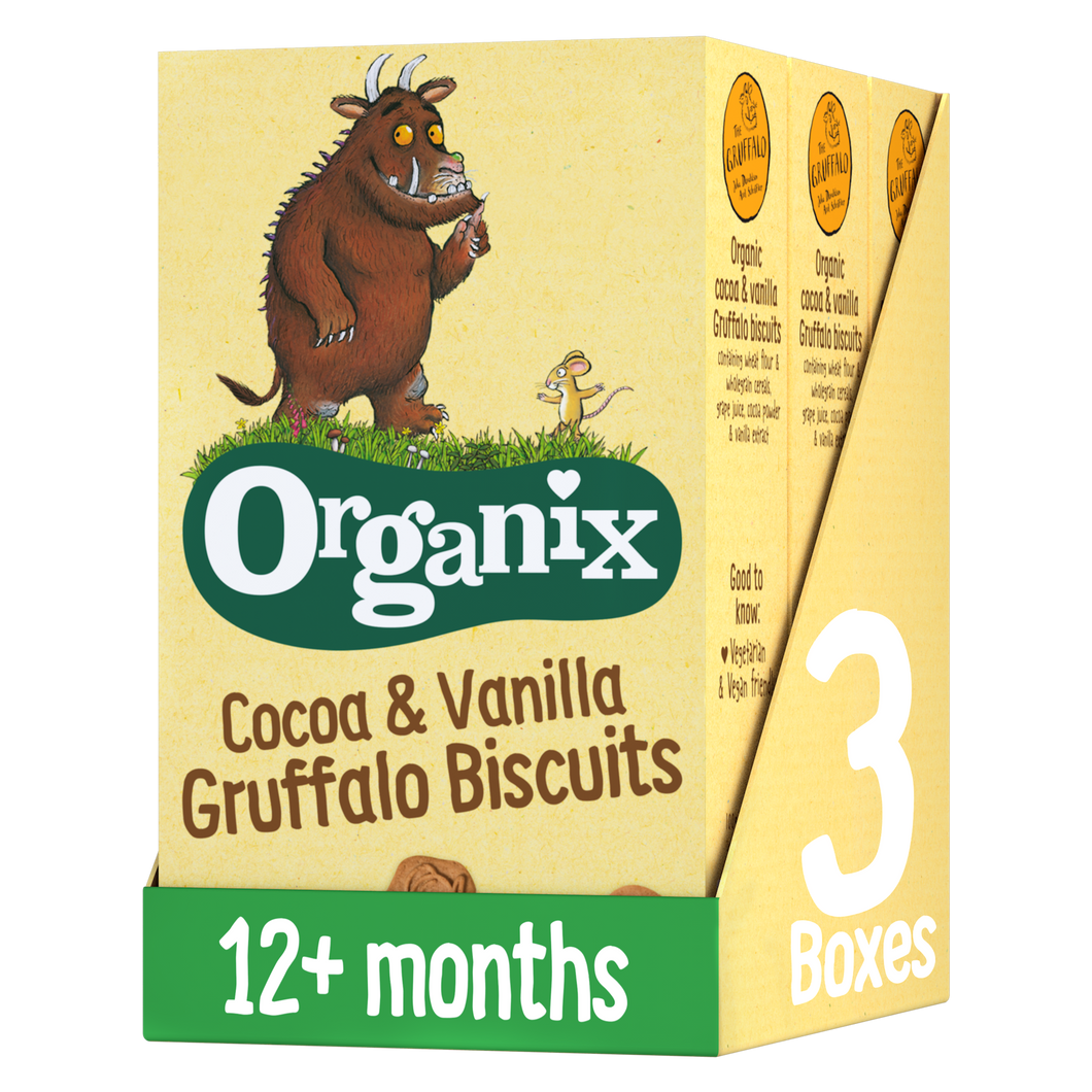 Gruffalo Cocoa & Vanilla Biscuits Case