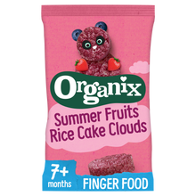 Load image into Gallery viewer, Organix Summer Fruits Rice Cake Clouds 40g

