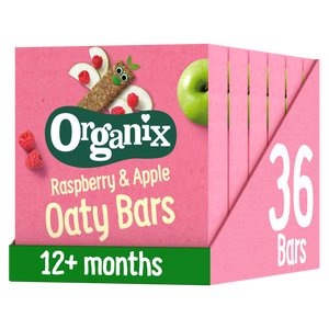 Raspberry & Apple Organic Soft Oat Snack Bars Multipack Case 6x(6x23g)