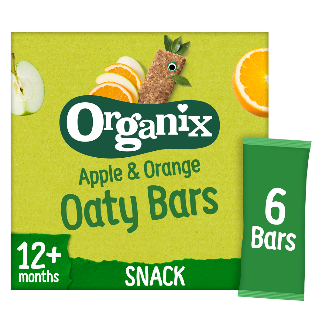 Apple & Orange Soft Oaty Bars